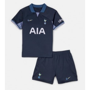 Tottenham Hotspur Koszulka Wyjazdowych Dziecięca 2023-24 Krótki Rękaw (+ Krótkie spodenki)